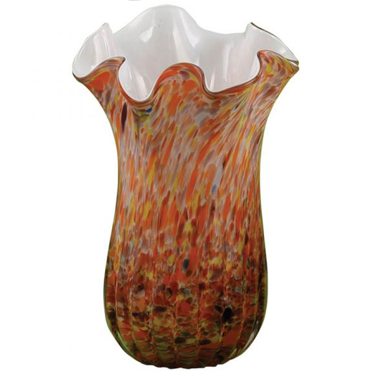 Dekoratif El Yapımı Renkli Vazo